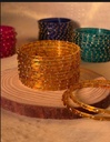 Raindrop Glass Bangle Set (Luxury)