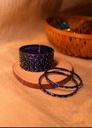 Raindrop Glass Bangle Set (Luxury)