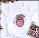 Half Sleeve Chinese Microfibre printed Tshirts for Women