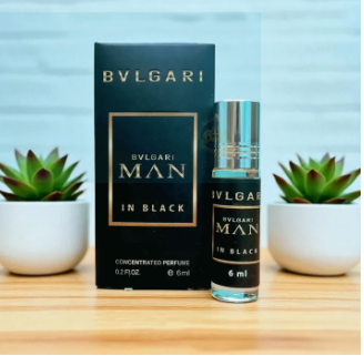 BVLGARI Man In Black Attar for Men 6ml – Premium Long Lasting Roll On Perfume Ator Oil