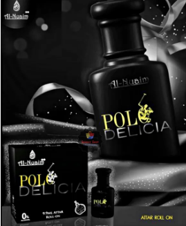 Polo Delicia Al-Nuaim Attar Roll On Non Alcoholic Long Lasting Perfume (Premium Series) 9.9Ml - Ator