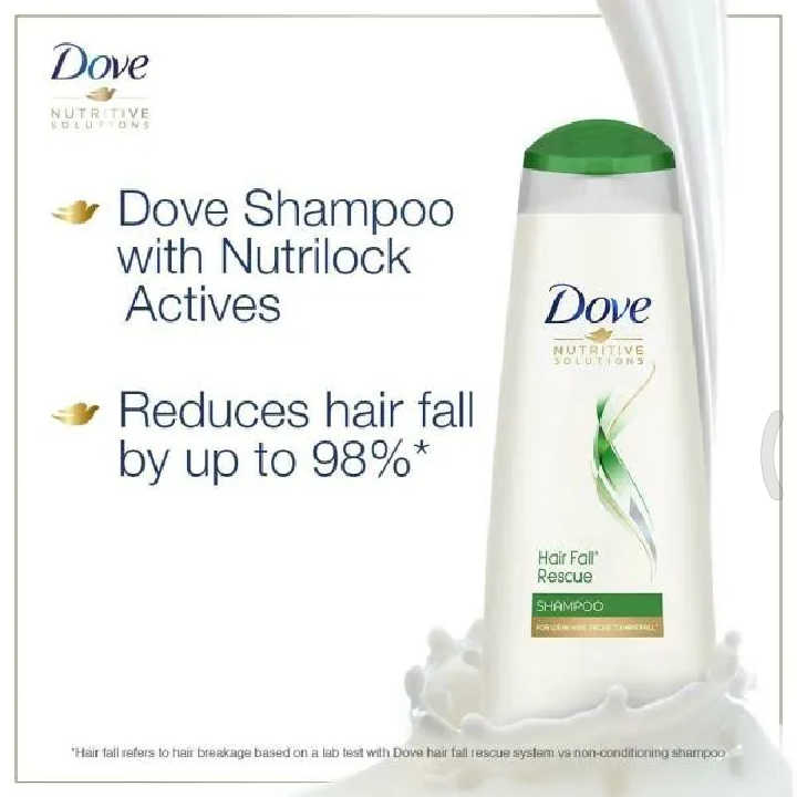 Dove Shampoo Hairfall Rescue 330ml