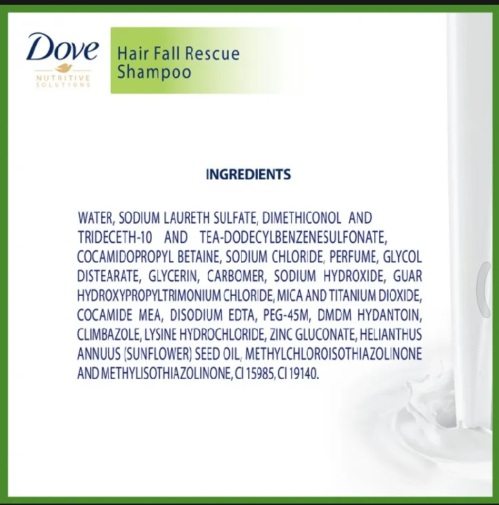 Dove Shampoo Hairfall Rescue 330ml