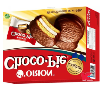 Orion Choco Pie 12 Packs-360Gm
