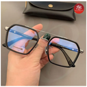 Suit Anti-reflective Fashion Blue light and radiation proof Black to White UV400 Sunglass for man