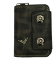 Men's Premium Leather Wallet - Double Button Accordion Design with Multi-Slot Card Holder for Credit, Debit & Cash | Stylish, Durable Money Bag for Everyday Use by carryfusion