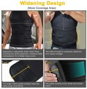 Waist Trainer Slim Corset Back Waist Support Belt Men Back Brace Belt Fajas Lumbares Ortopedicas Protection Spine Support Vest-Free Size
