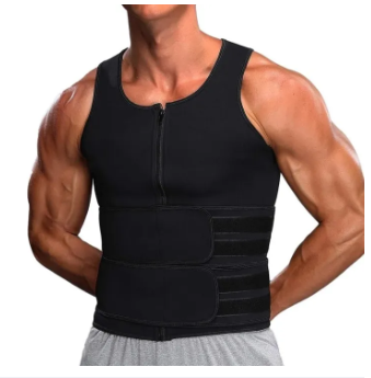 Waist Trainer Slim Corset Back Waist Support Belt Men Back Brace Belt Fajas Lumbares Ortopedicas Protection Spine Support Vest-Free Size