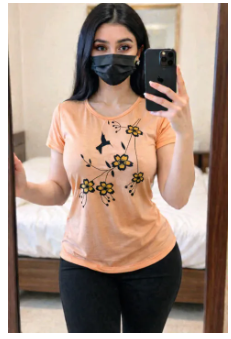 Short Sleeve Casual T-shirt For Ladies - T Shirt For Women