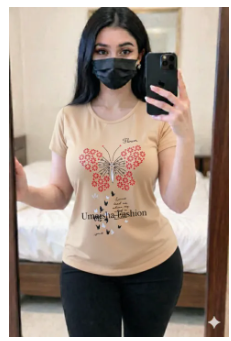 Short Sleeve Casual T-shirt For Ladies - T Shirt For Women