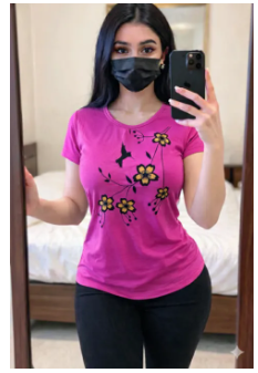 Short Sleeve Casual T-shirt For Ladies - T Shirt For Women
