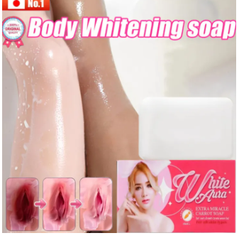 Aura Miracle Carrot Soap 160gm(whitening soap) THAILAND