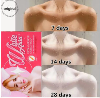 Aura Miracle Carrot Soap 160gm(whitening soap) THAILAND