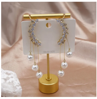 New personality fashion design zircon earrings for women - Ear Ring