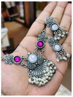 Original Indian Monalisa Stone Jewellery