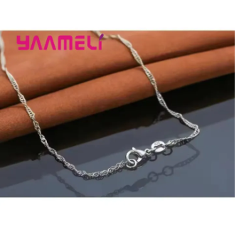 Elegant Princess Wedding Engagement Necklace Earrings Jewelry Sets 925 Sterling Silver Color Cubic Zirconia Crystal s