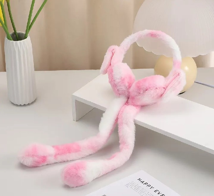 Soft Plush Ear Warmer Winter Warm Earmuffs for Women Men Fashion Solid Color Earflap Outdoor Cold Protection Ear-Muffs