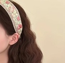Chinese Ethnic Style Exquisite Embroidered Wing Accessorieide Edge Headband Shattered Bangs Hair Clip Sweet Elegant Style Matchs