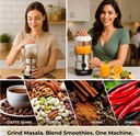 Nima 2 In 1 Electric Blender & Grinder Spice Grinder Juicer High Quality Heavy Duty Blender and Mixer Grinder