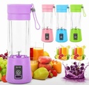 Mini Juice portable juice Blender USB portable and Rechargeable juicer Fashion Electric Juice Blender Six Blades in 3D for Superb Mixing 380mL