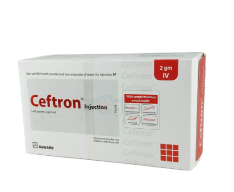 Ceftron 2gm iv