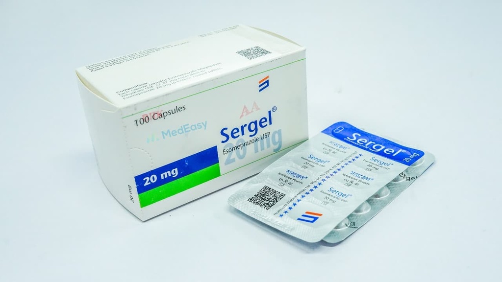 Sergel 20 mg Capsule -10 pes