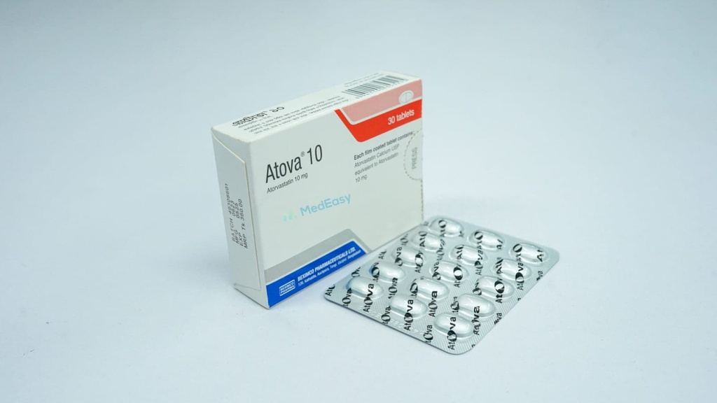 Atova10 mg Tablet / 15's strip