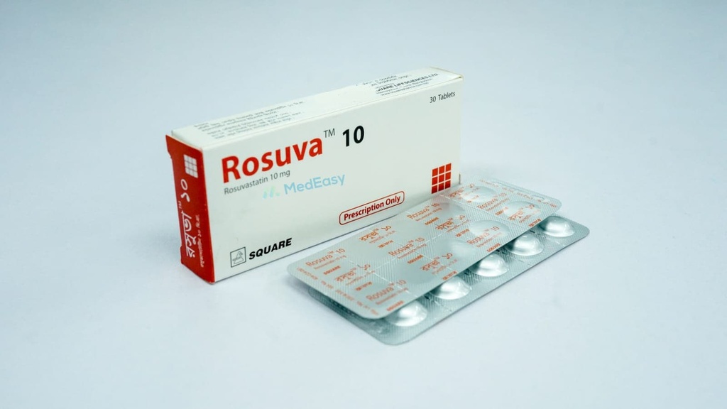 Rosuva10 mg Tablet / 10's strip