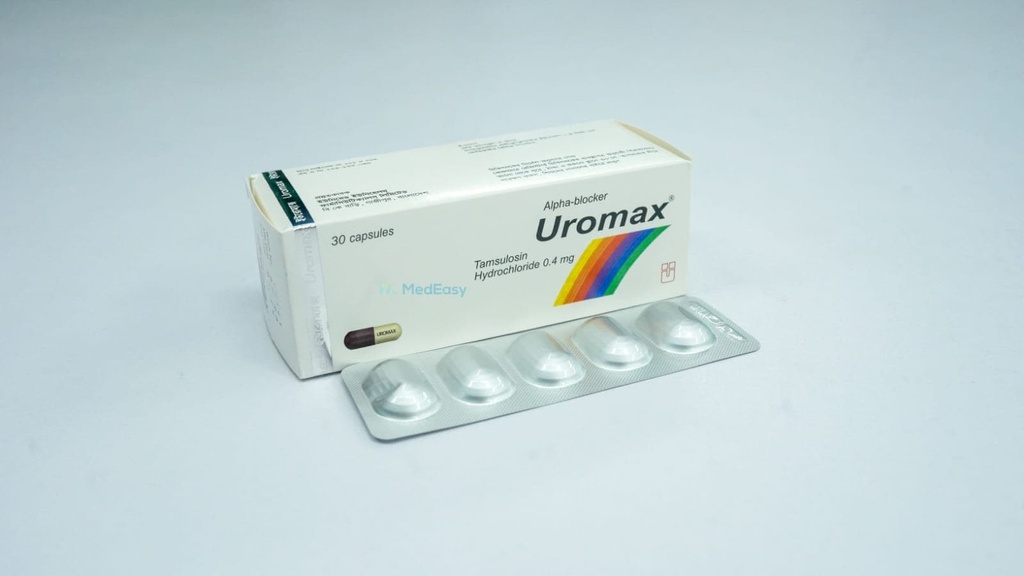 Uromax0.4 mg Capsule / 5 strip