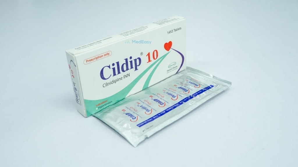 Cildip10 mg Tablet/14 strip
