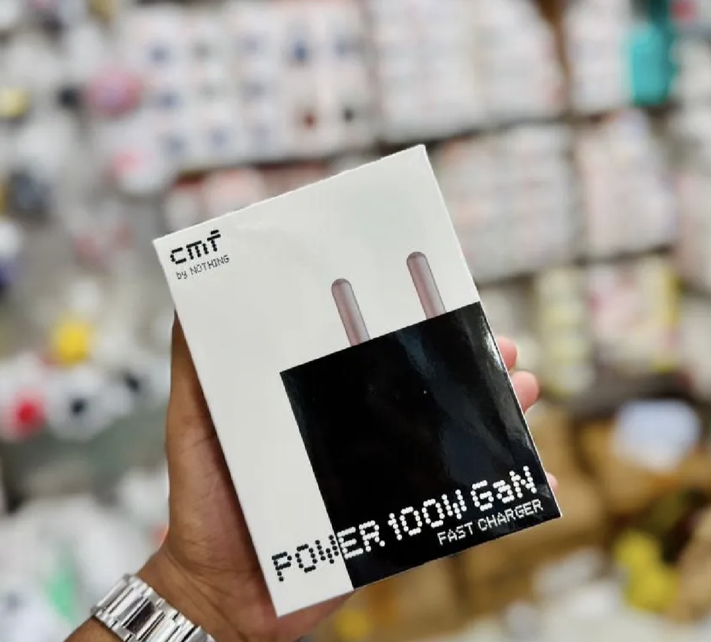 100W CMF by Nothing Super Fast Charger Adapter with C to C Cable for CMF Phone 1/Nothing Phone 2A/ 2a Plus/Phone 2/Buds