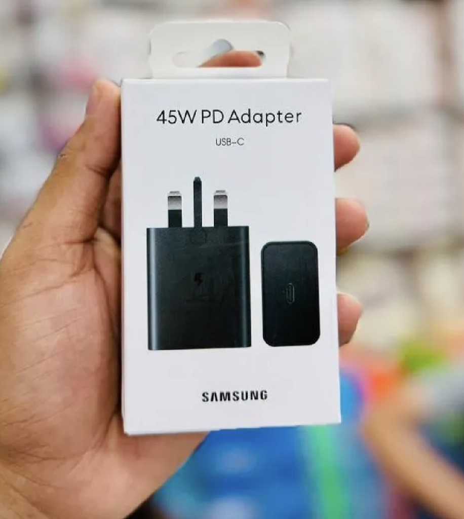 Samsung 45W PD Fast Power 3 Pin Adapter (Model - EP-T4510)