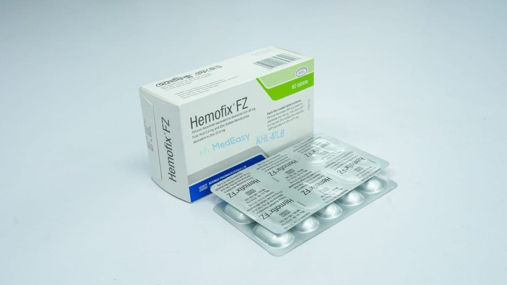 Hemofix FZ Tablet/10's strip