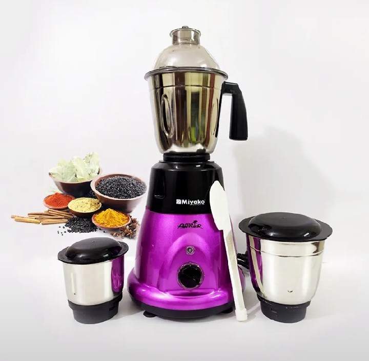 Miyako Pink Panther Blender plus Mixer Grinder 750 watts