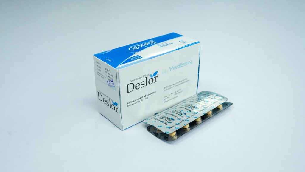 Deslor- 5 mg Tablet/10s strip