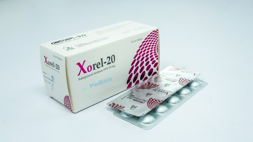 Xorel 20 mg Tablet/10pes