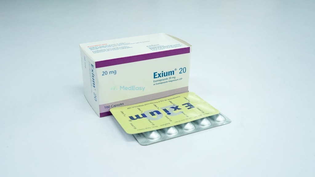 Exium 20 mg Capsule/10 pes
