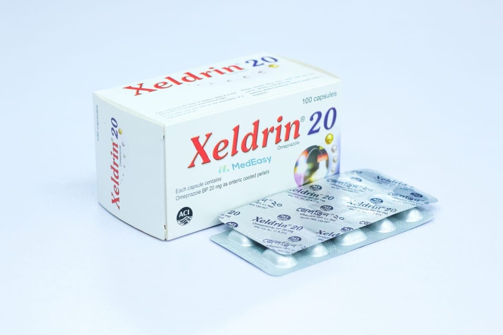 Xeldrin 20 mg Capsule/10 pes