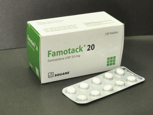 Famotack20 mg Tablet Famotidine