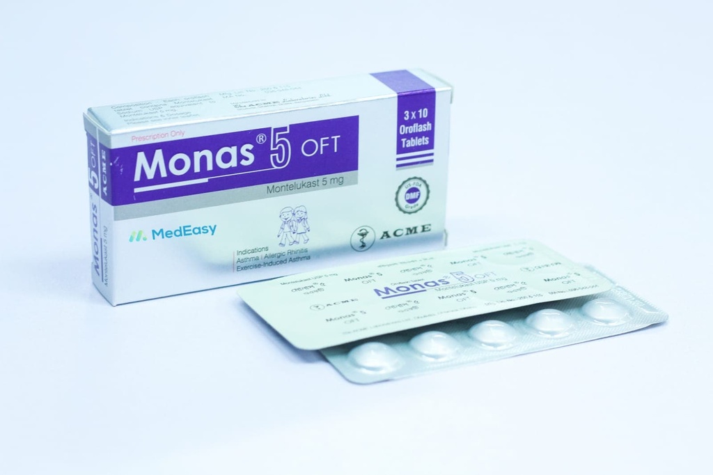 Monas OFT5 mg Tablet/15 pes