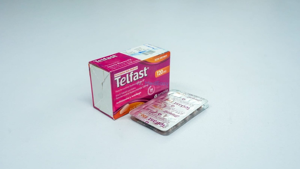 Telfast120 mg Tablet/10 pes