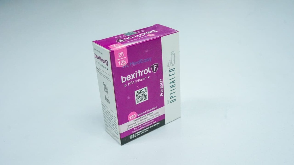 Bexitrol F 25 mcg+125 mcg Inhaler