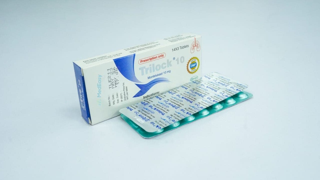 Trilock 10 mg Tablet/14 pes