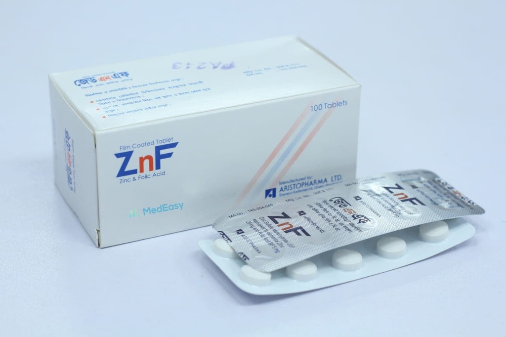 ZnF5 mg+20 mg Tablet/10 pes