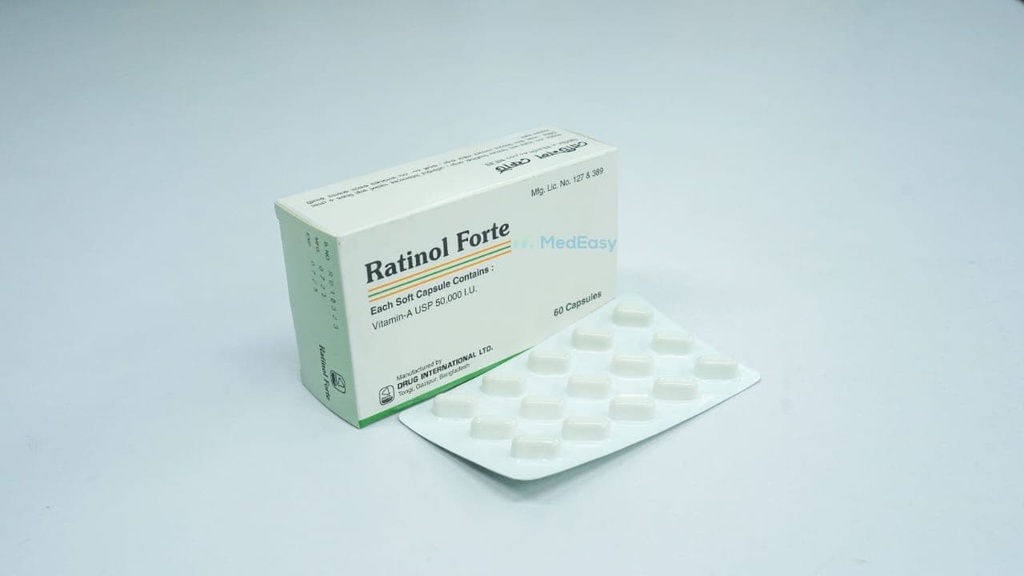 Ratinol Forte 50000 IU Capsule/ 1 pes
