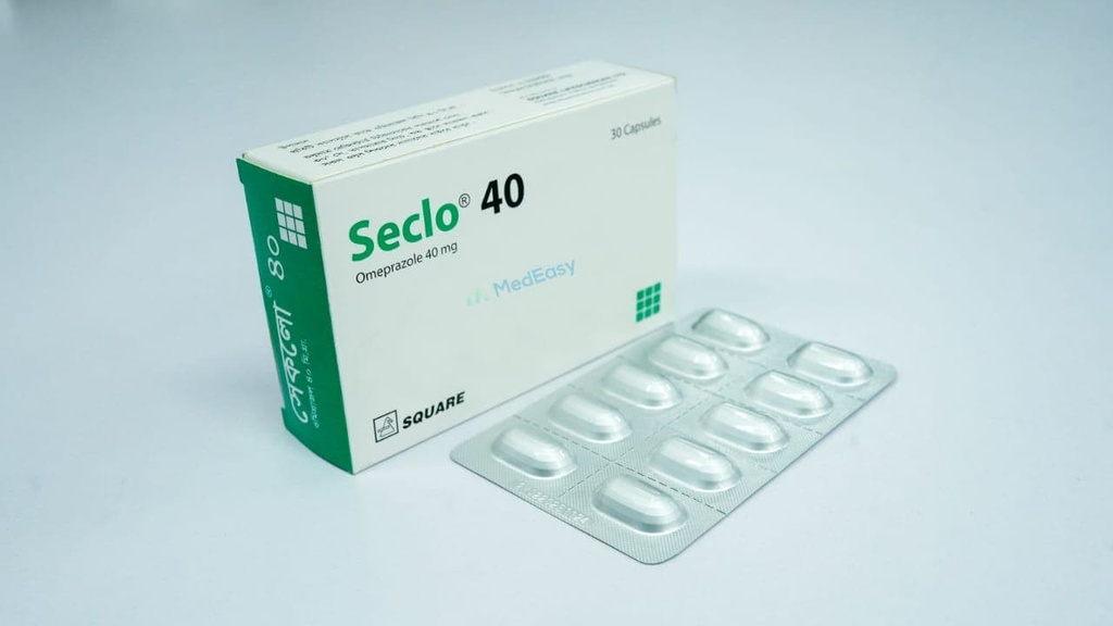 Seclo 40 mg Capsule/10 pes