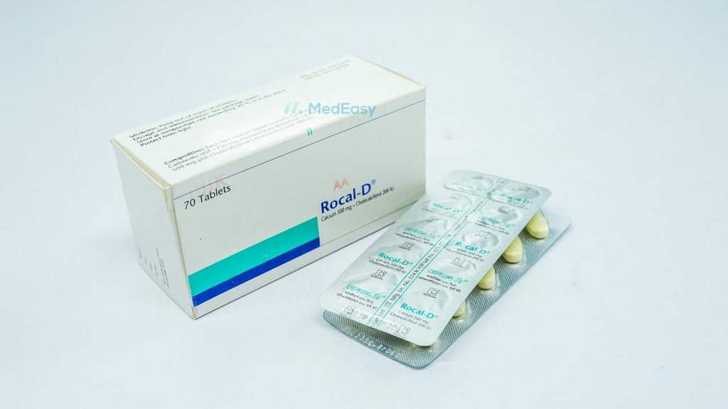 Rocal-D Tablet Calcium Carbonate [Elemental] + Vitamin D3