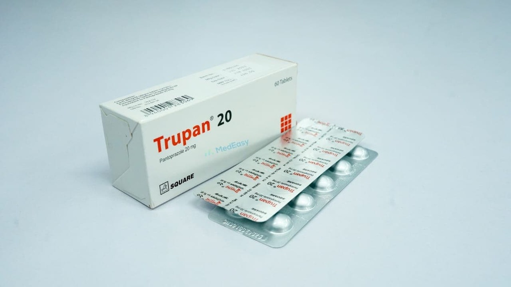 Trupan20 mg Tablet Pantoprazole