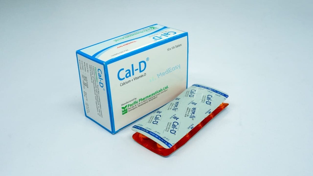 Cal-D500 mg+200 IU Tablet/10 pes