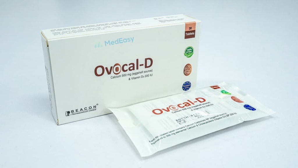 Ovocal-D Tablet/10 pes